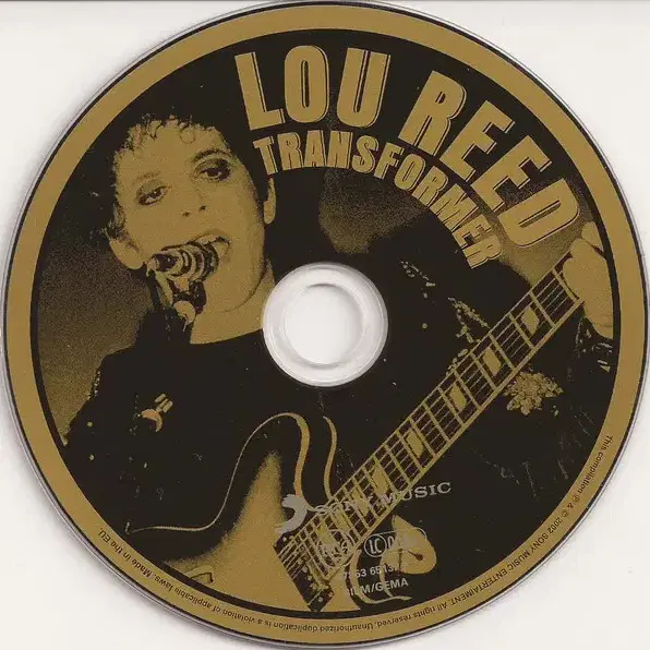 Lou Reed - Transformer (CD) 유럽반 2002 NM-