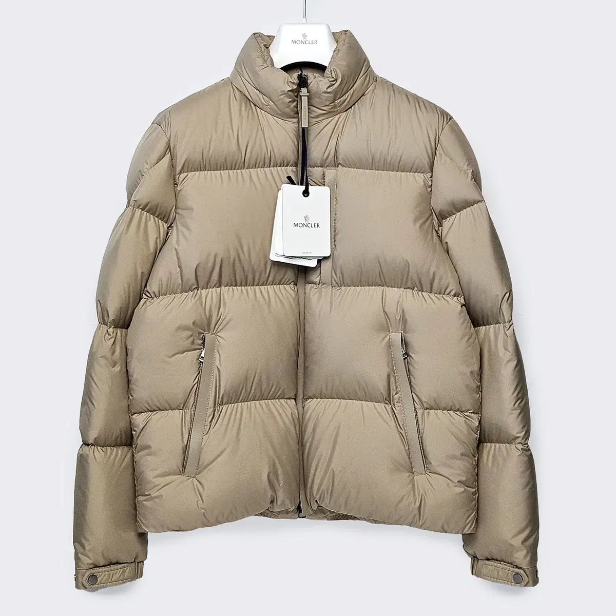 24FW MONCLER 몽클레어 BESBRE 패딩 남성 베이지 [3/4]