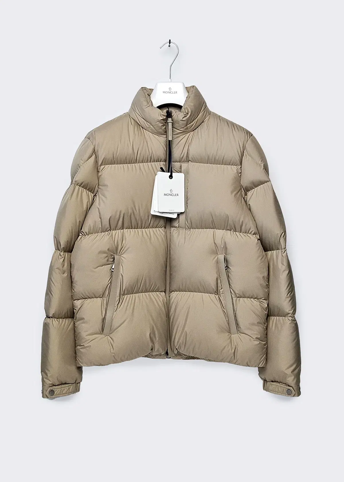 24FW MONCLER 몽클레어 BESBRE 패딩 남성 베이지 [3/4]