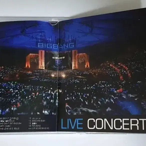 빅뱅 First Live Concert 앨범 시디 CD