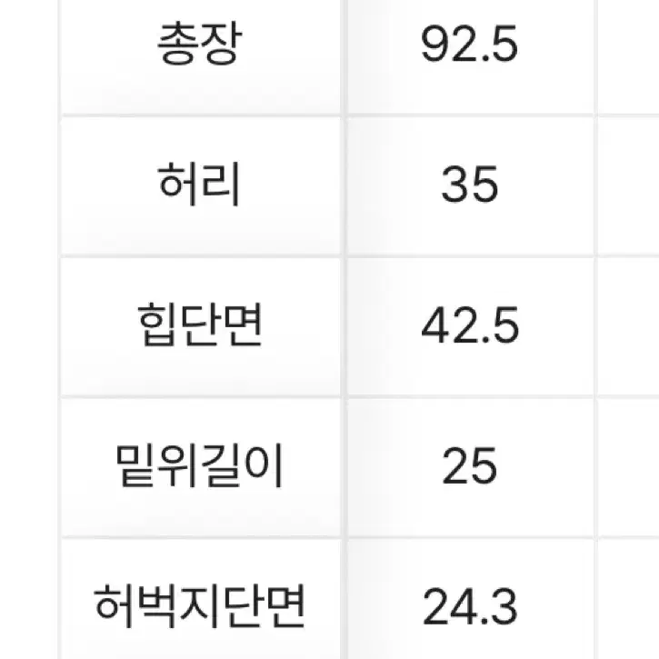 에이블리 연청 세미 부츠컷 청바지 기본m