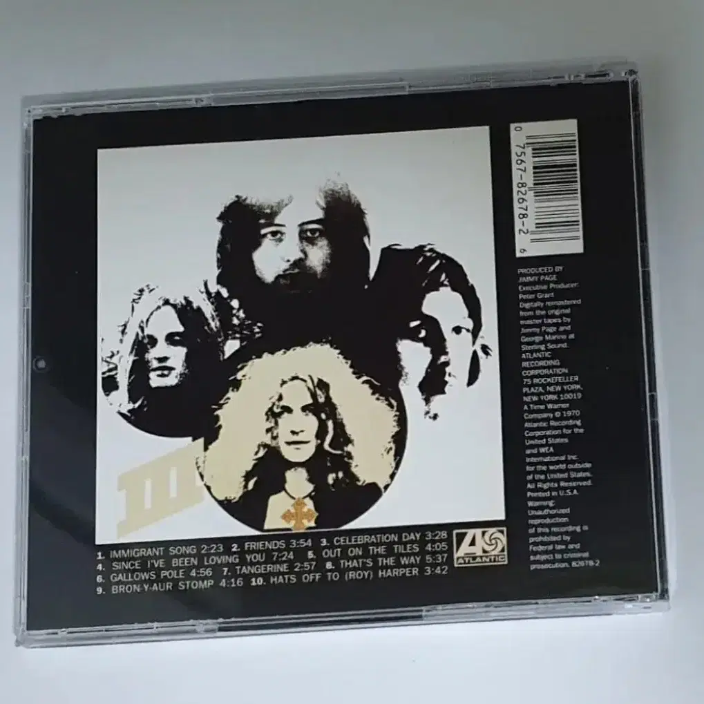 레드 제플린 Led Zeppelin III 앨범 시디 CD