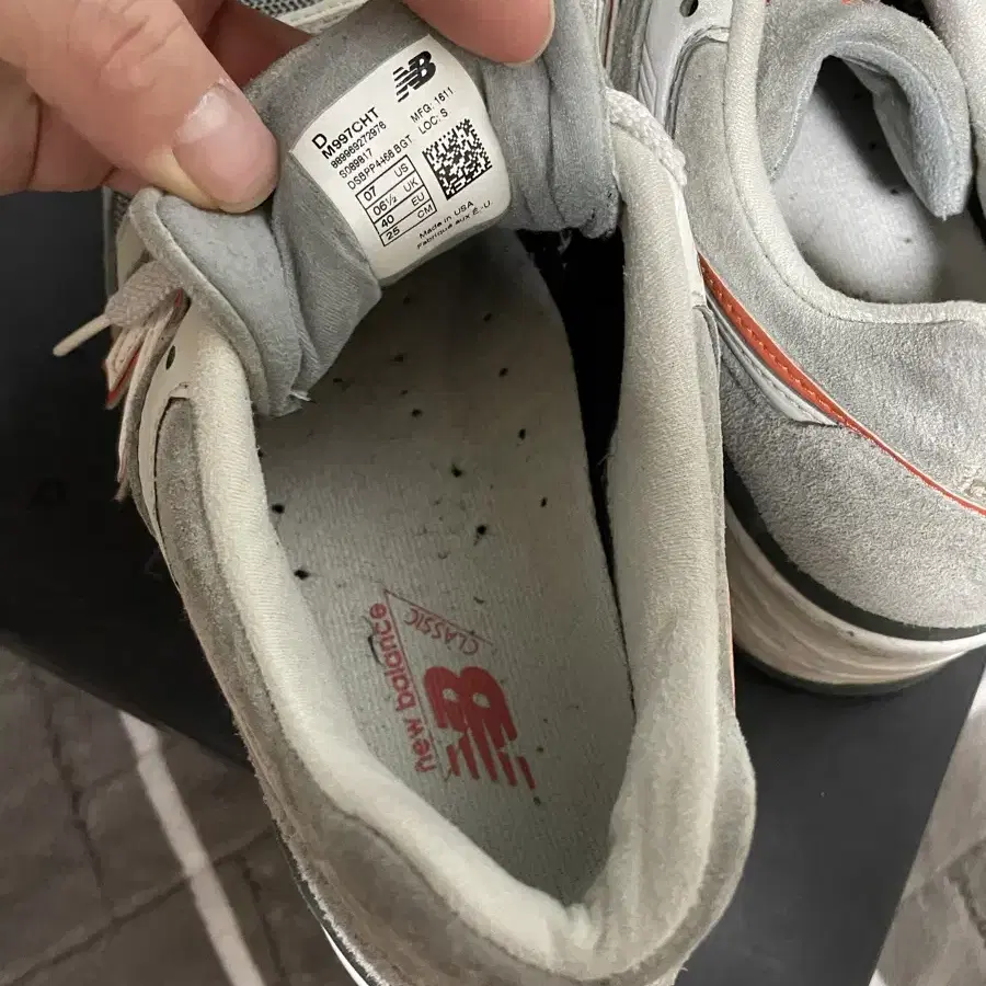 뉴발란스 997 스웨이드 그레이 made in usa 250