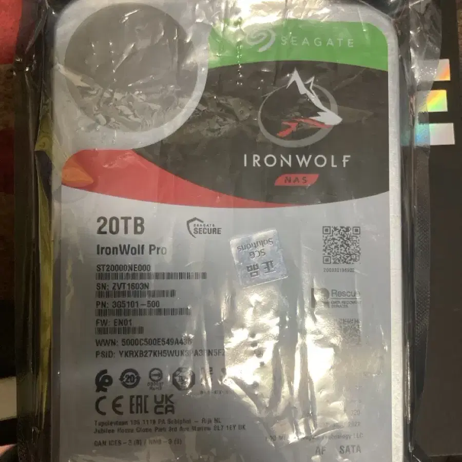 씨게이트 20TB 46만원