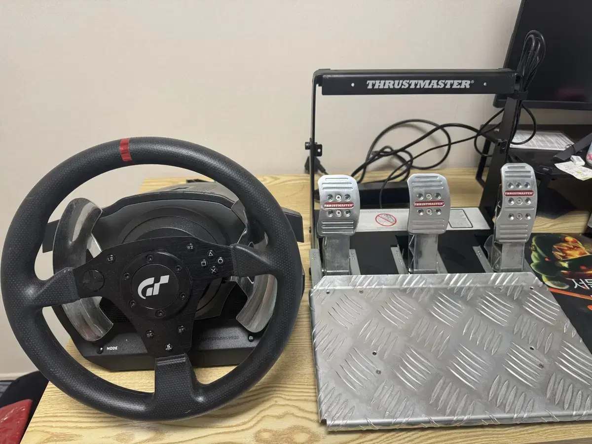 레이싱휠 Thrustmaster T500RS+T3PA