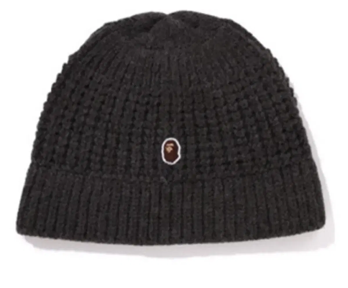 Vape Ape Head One-Point Knit Hat Gray