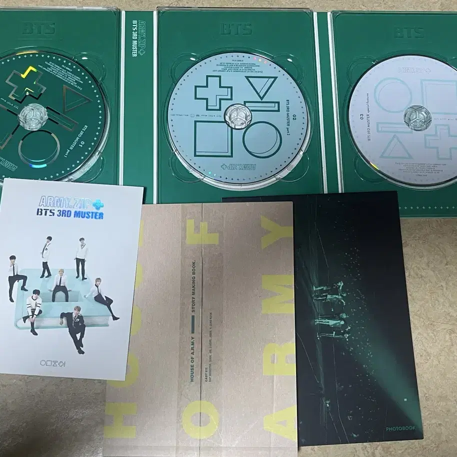 방탄소년단 3기 머스터 DVD