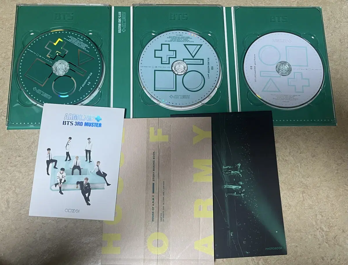 방탄소년단 3기 머스터 DVD