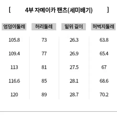 (균일가) 스파오 반바지 나일론 면 XXL 34 34