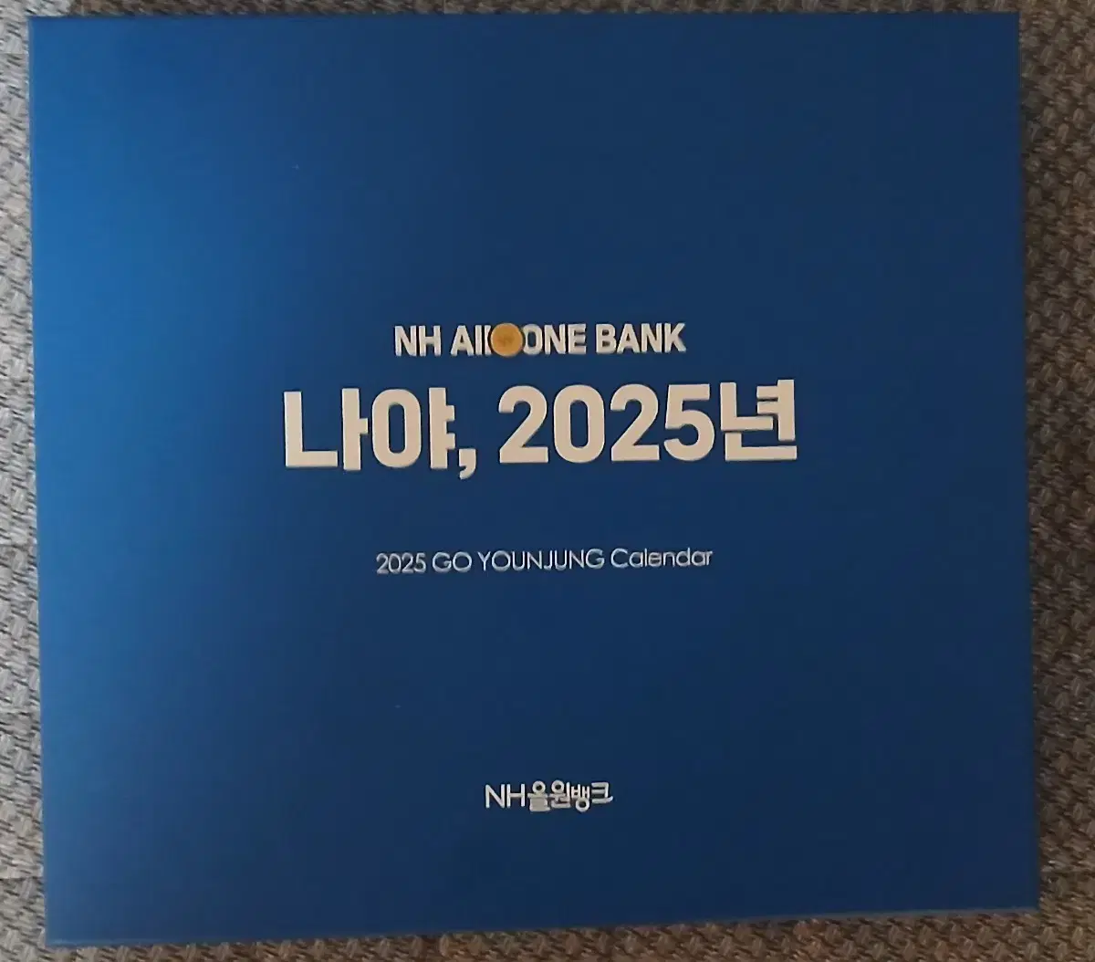 2025 NH 올원뱅크 고윤정 달력 팝니다