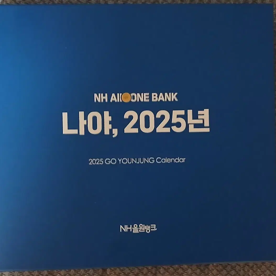 2025 NH 올원뱅크 고윤정 달력 팝니다