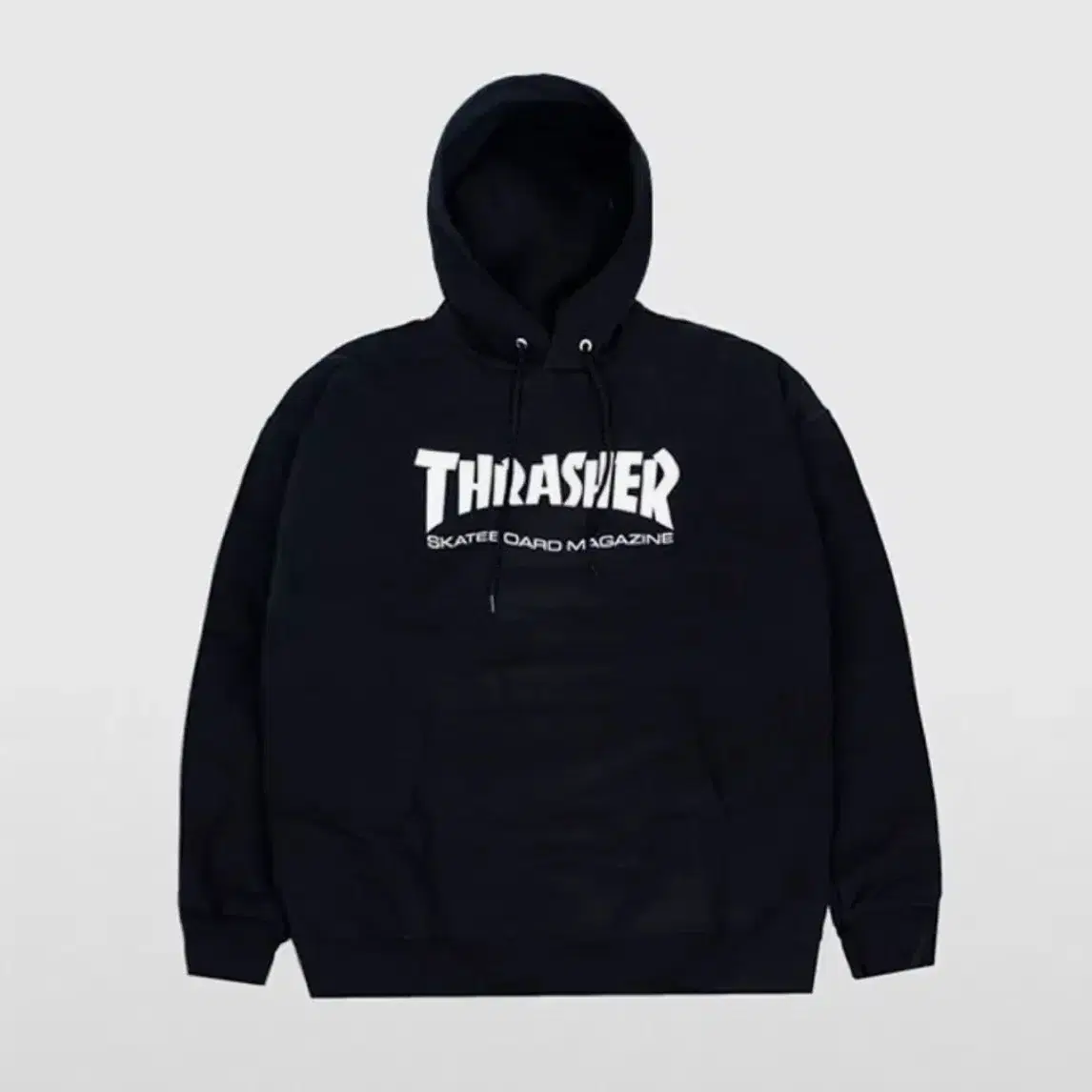 [ S ] Thrasher 트래셔 스케이트 블랙 후드티