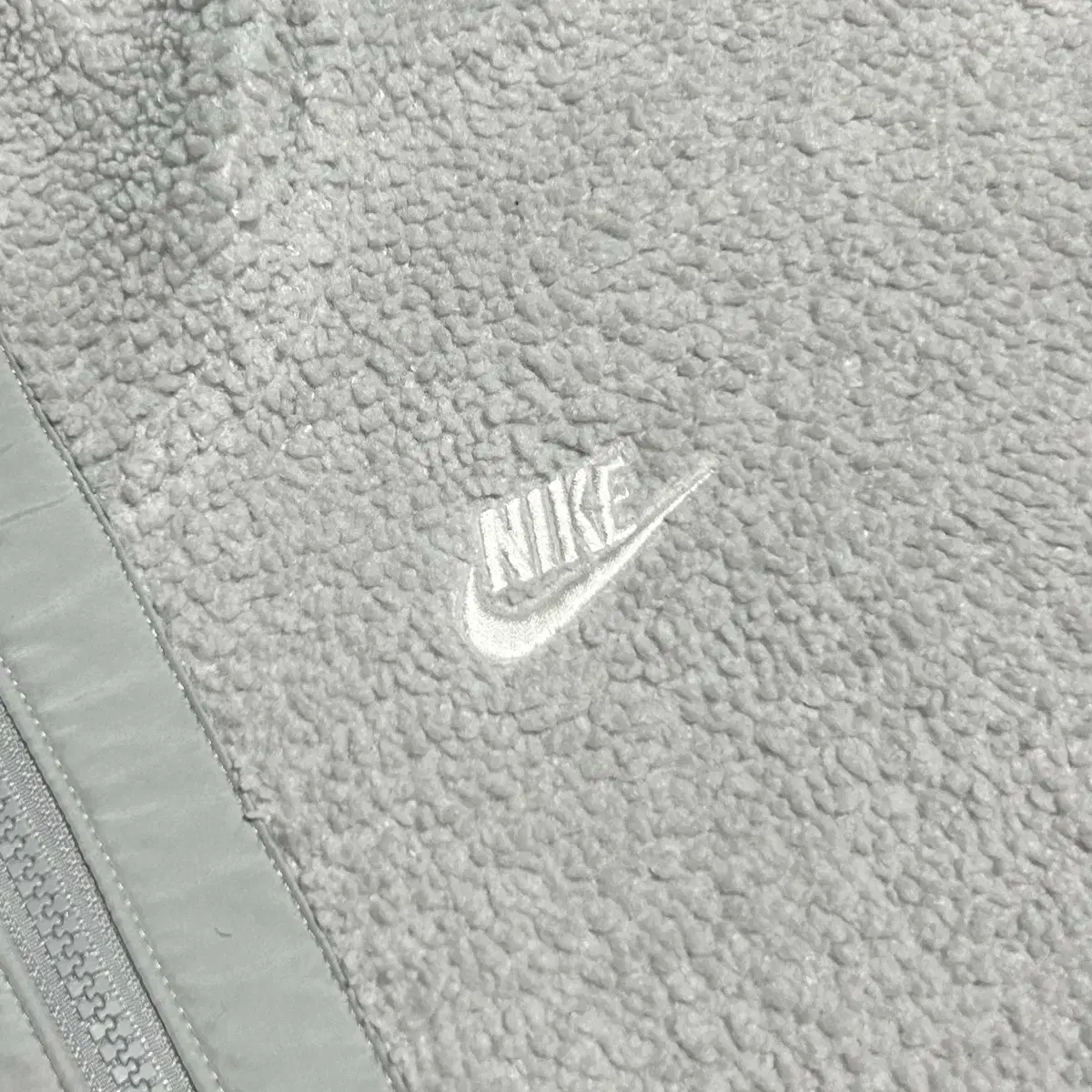 [ M ] Nike 나이키 그레이 후리스 후드집업 자켓