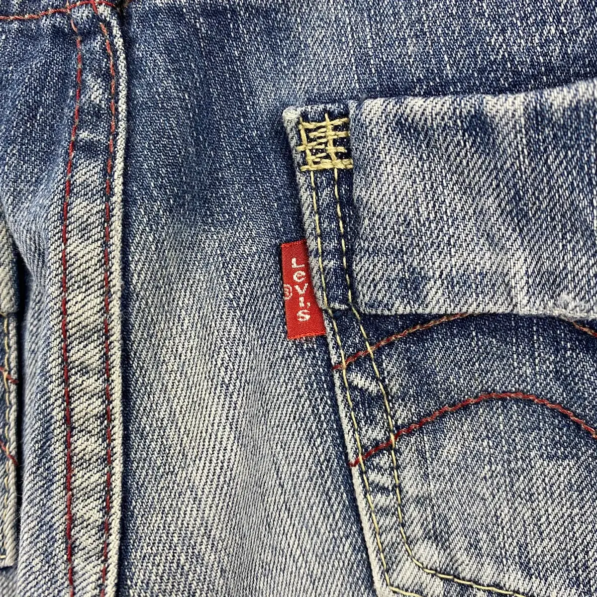 빈티지 LEVI'S 로우 라이즈 데님 팬츠