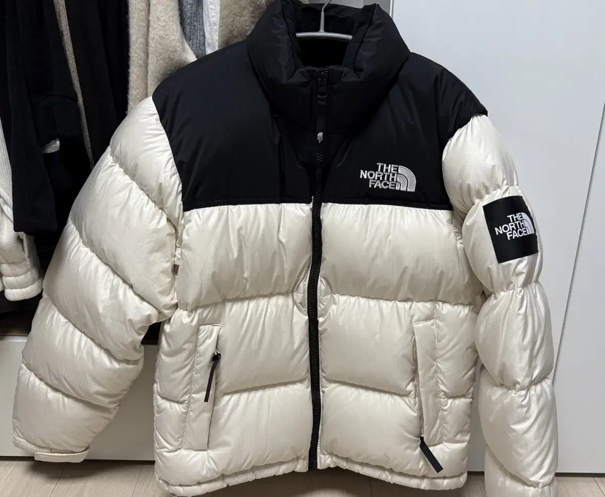 The North Face White Belle Novelty Beige Cream S