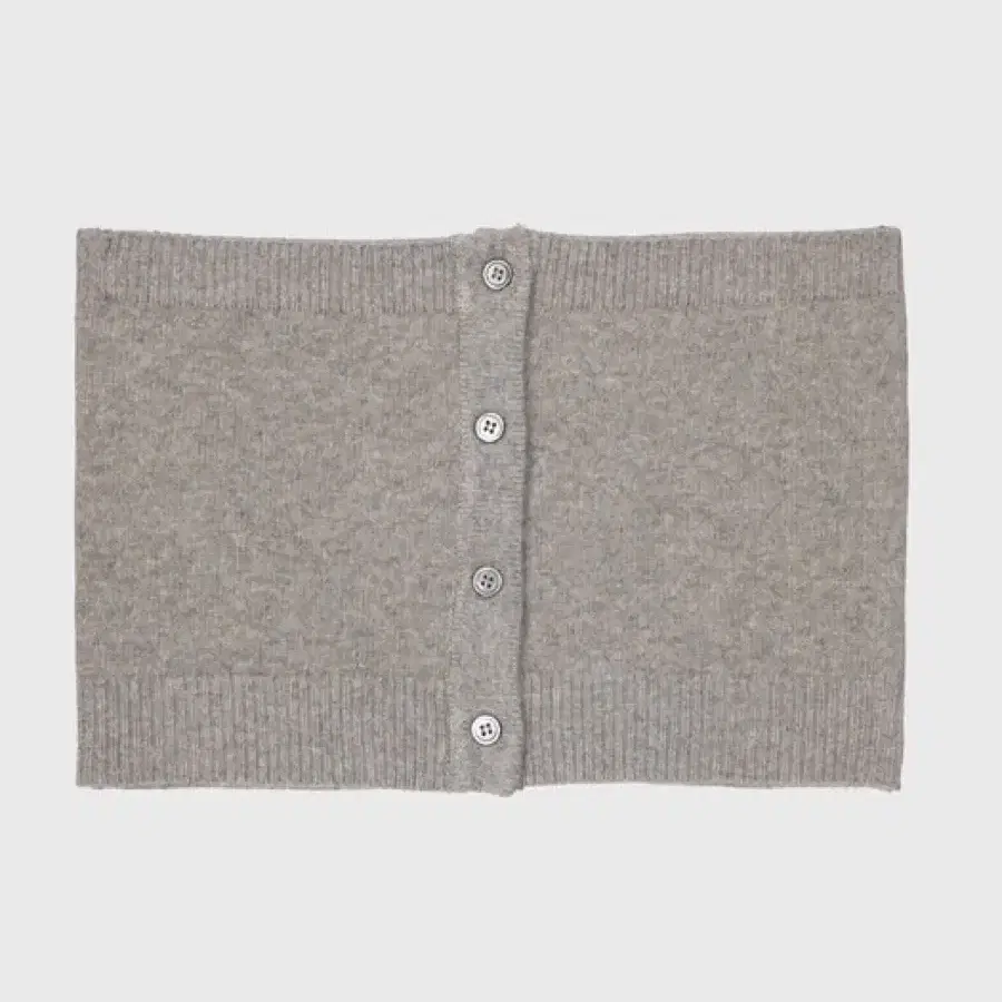 모노하 버튼 튜브 니트 탑 Button tube knit top