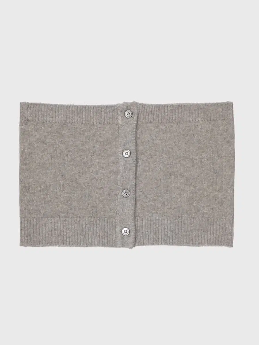 모노하 버튼 튜브 니트 탑 Button tube knit top