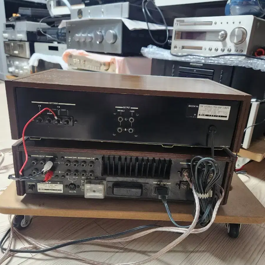 소니 Sony 앰프 TA-1055A, 튜너 ST-5055A 세트