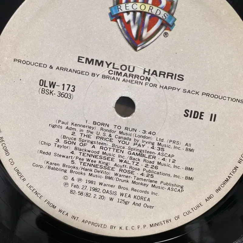 EMMYLOU HARRIS  LP / AA6848