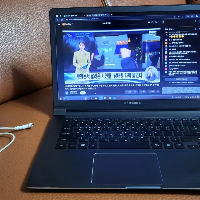 삼성 노트북 i7/8G+충전기