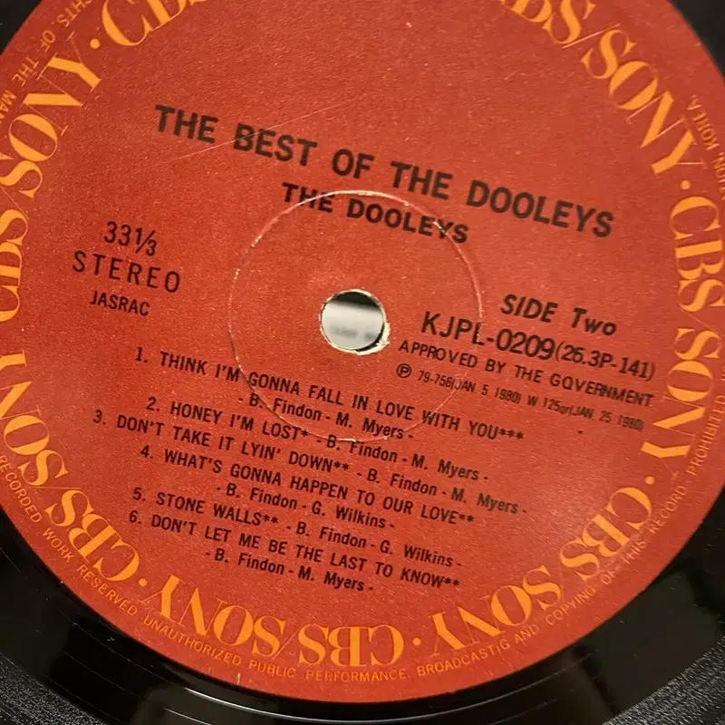 THE DOOLEYS  LP / AA6855