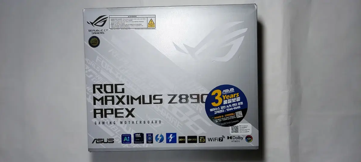 ASUS MAXIMUS Z890 APEX 인텍앤컴퍼니 새상품 판매