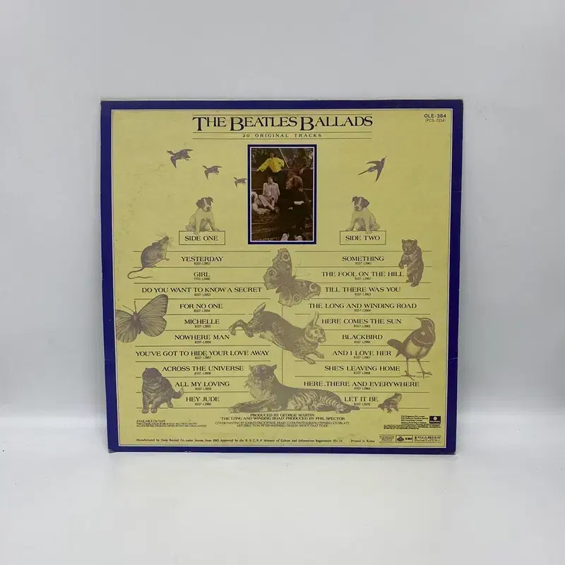 THE BEATLES BALLADS  LP / AA6887