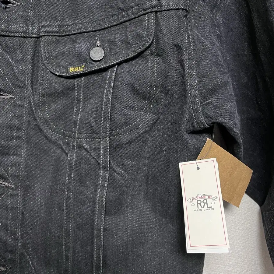 [L] RRL lot271 데님 트러커 자켓