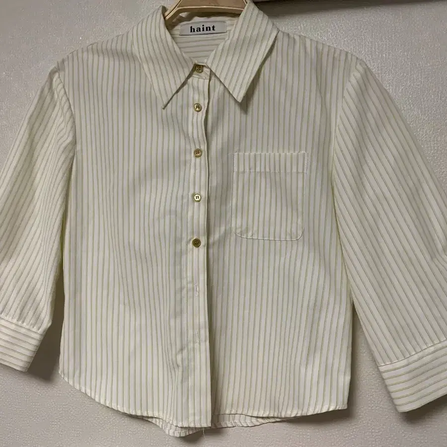 헤인트 HOPE STRIPE SHIRT_2COLORS_BEIGE