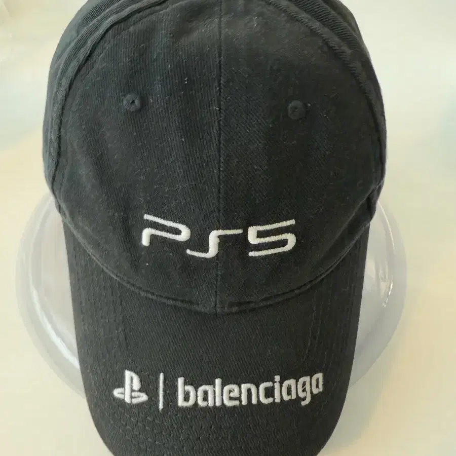 발렌시아가 PS5 볼캡 Balenciaga PS5 Hat in Black