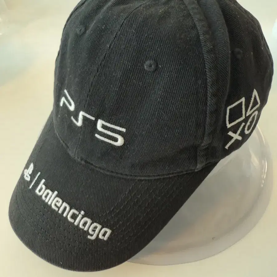 발렌시아가 PS5 볼캡 Balenciaga PS5 Hat in Black