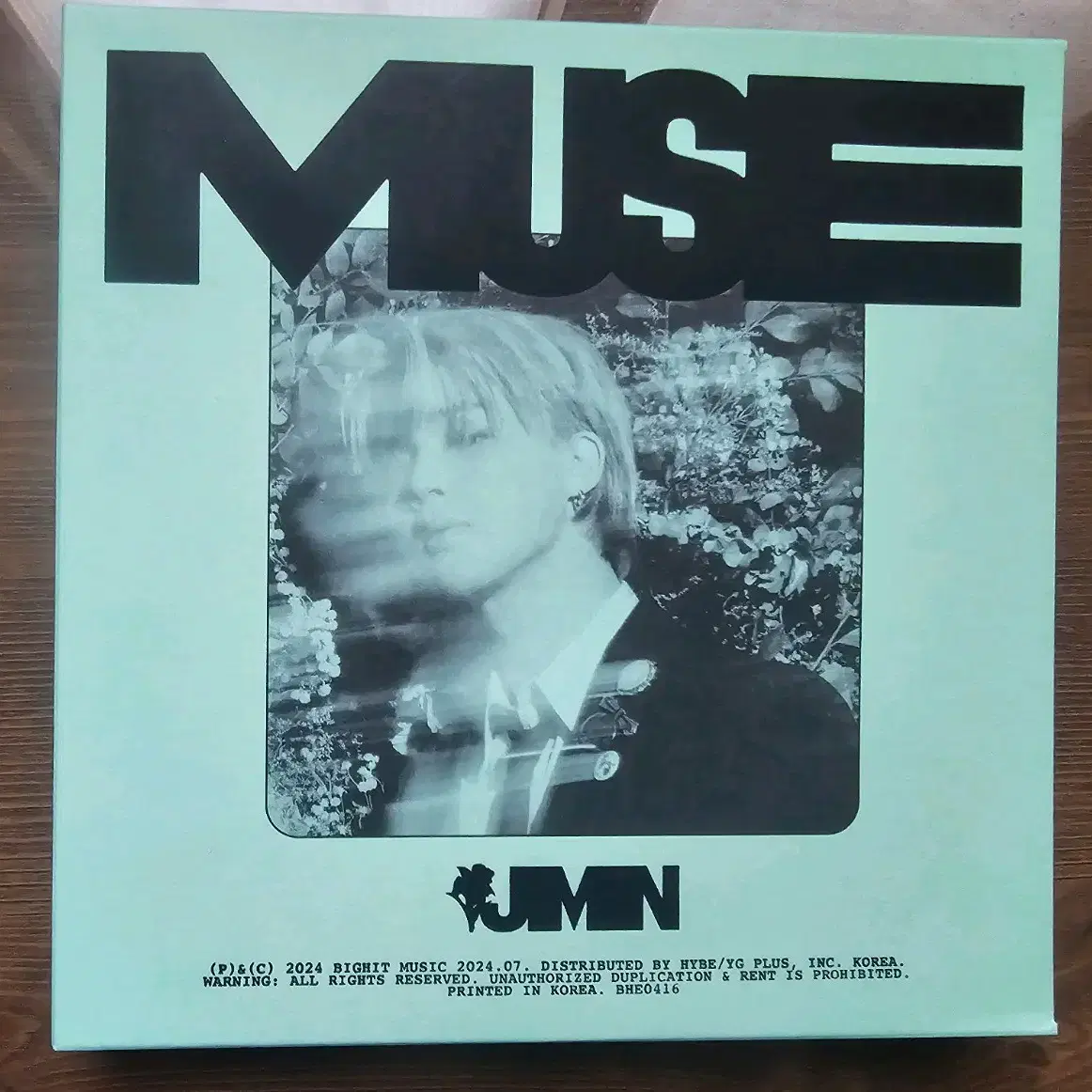 지민 방탄소년단 뮤즈 muse 위버스 앨범 포카 인스터트포