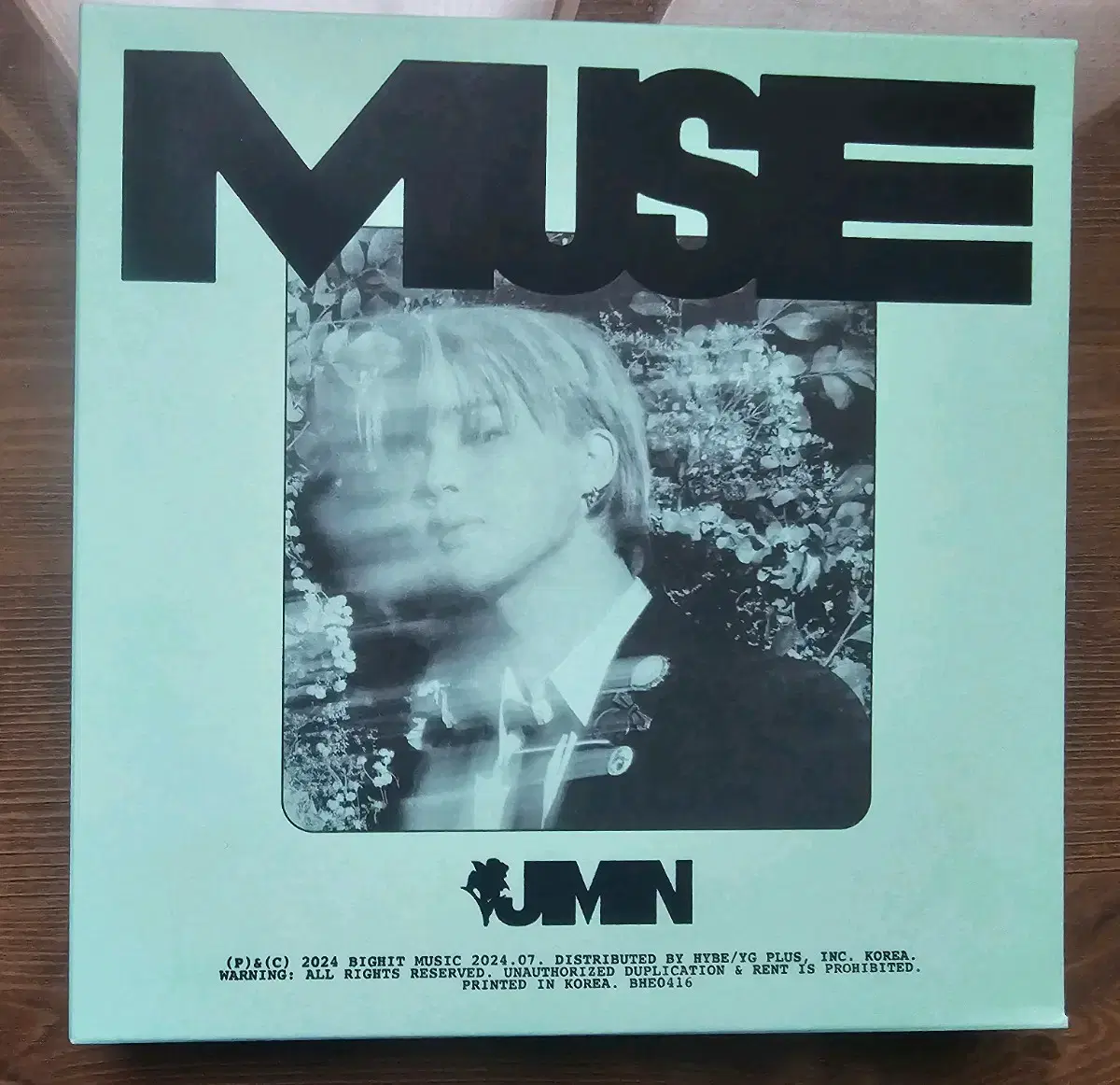 Jimin bts muse weverse album photocard instapo