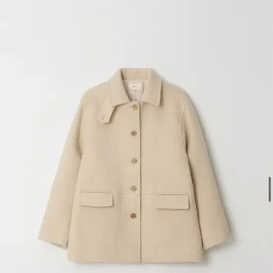 Therye Wool Half Coat(Butter) 더라이 버터코트