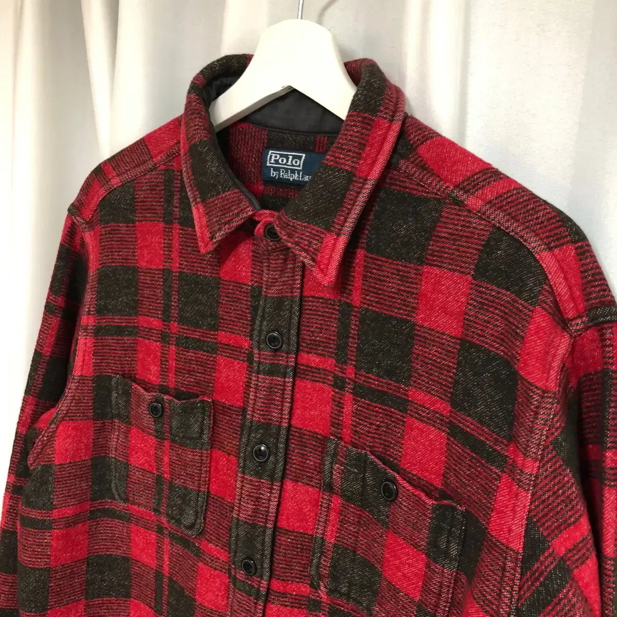 POLO by Ralph Lauren 체크 플란넬 셔츠 (XL)