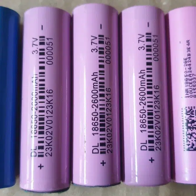 2600mah 18650 충전배터리 10개