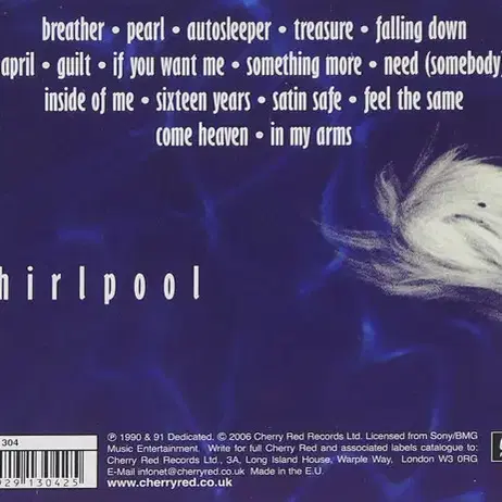 Chapterhouse - Whirlpool (CD)유럽반2006 NM-