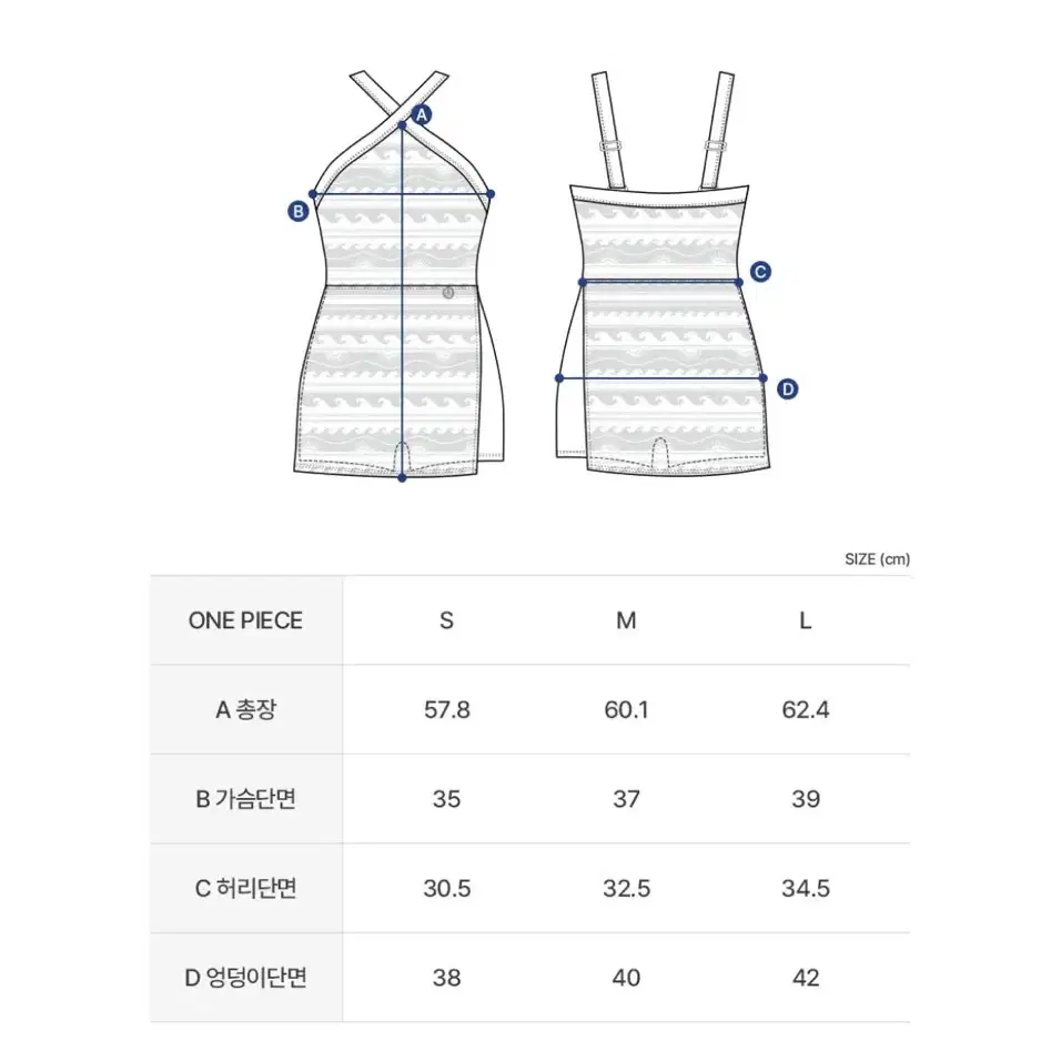 미착용 새상품) 코랄리크 모노키니 그린