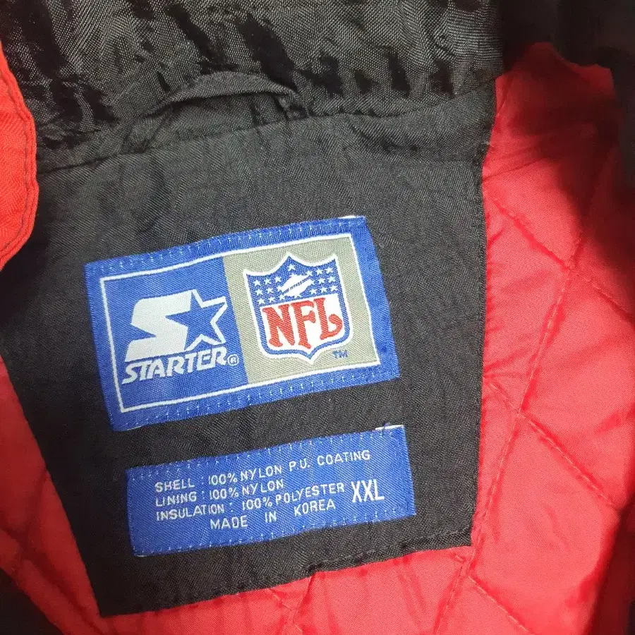 3XL  NFL 정품 겨울 아노락 점퍼 반집업 빅사이즈 완전좋아요