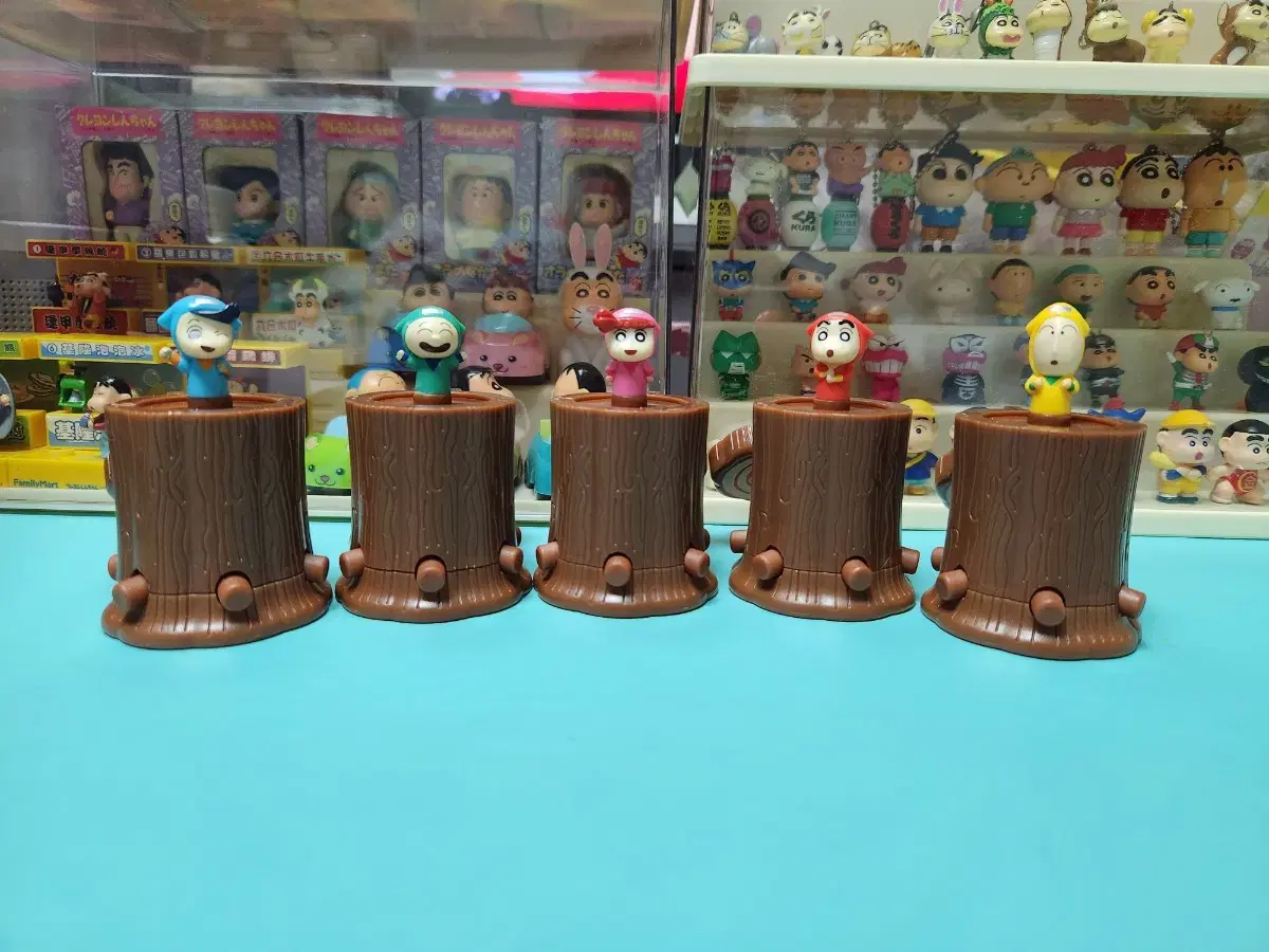 Sukiya-chan Ninja Log 5-Piece Full Combo Figures