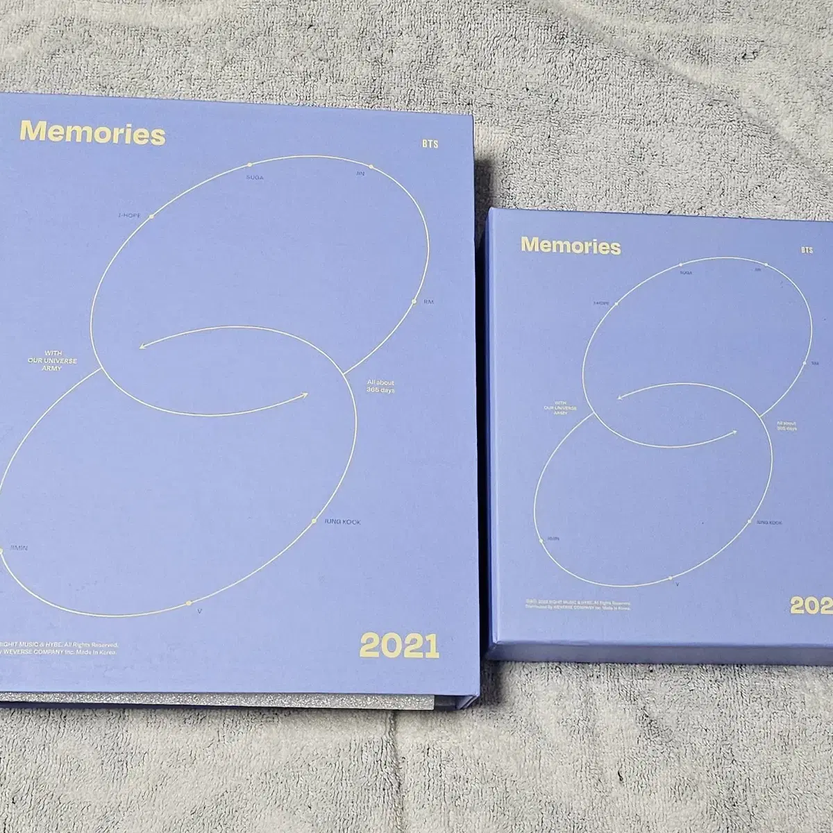 BTS Memories of 2021 DVD/blu-ray 메모리즈