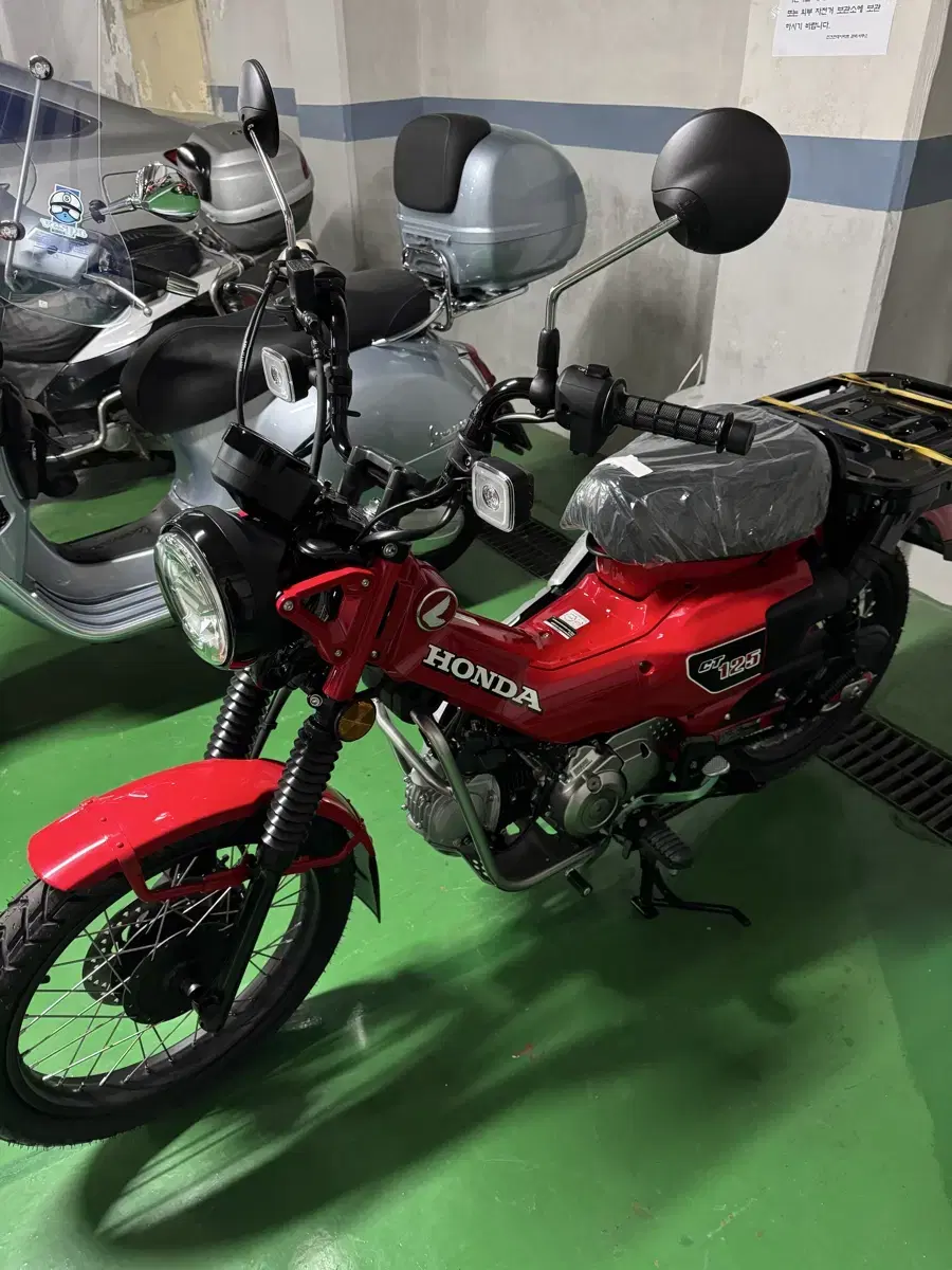 헌터커브 ct125 신차