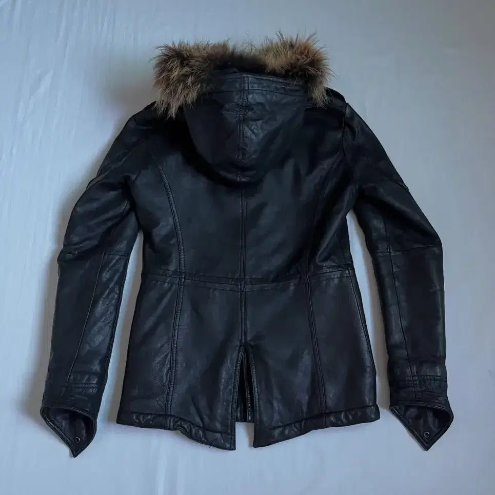 Shellac Sheep Skin Leather Riders Jacket