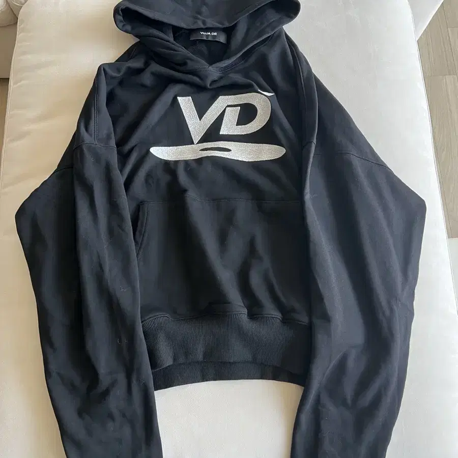 뷰자데 vuja de VD logo hoodie