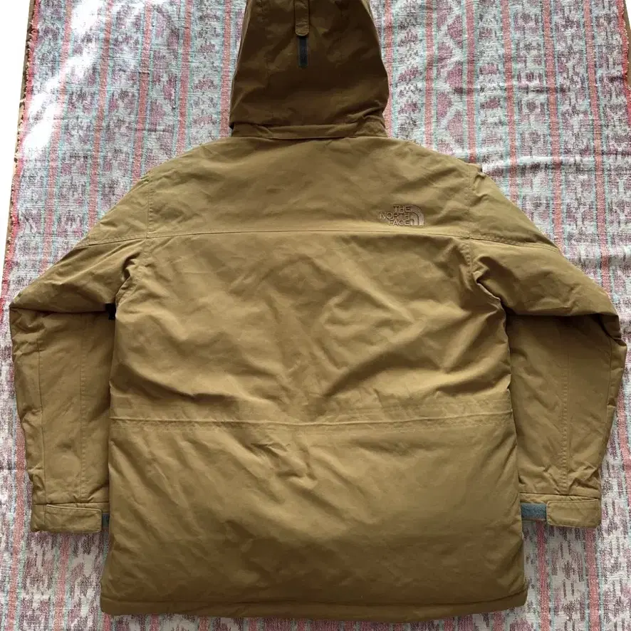 North Face desert sand Goose down parka