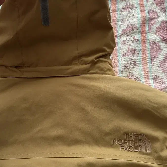 North Face desert sand Goose down parka