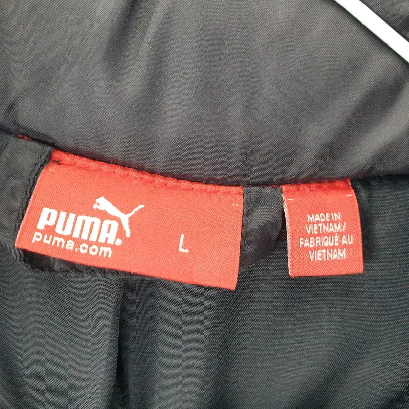 F2355 PUMA 여L 라이트다운 블랙 하프 점퍼/더크