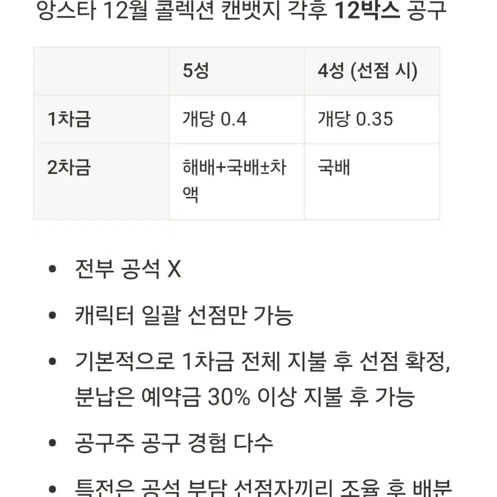 앙스타 12월 콜렉션 캔뱃지 각 공구 토리아이라소라리츠코하쿠미츠루