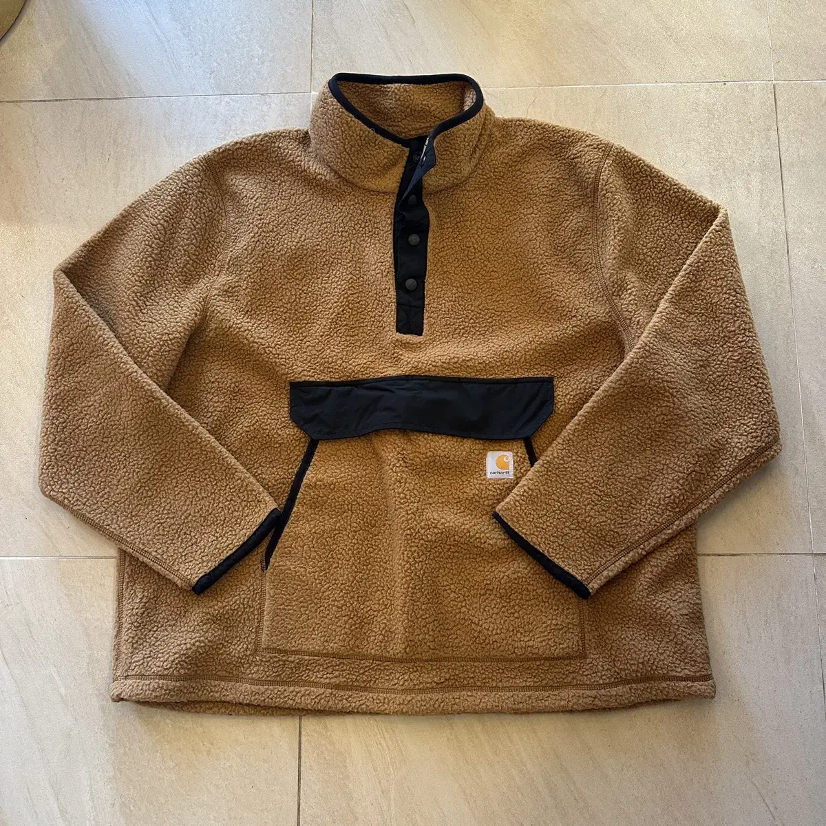 carhartt 남성용 뽀글이 탑/사이즈XL