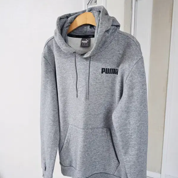 PUMA 푸마 그레이 후드티 XS